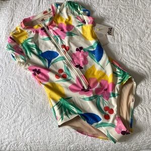 Tea Collection one piece rash guard swimsuit